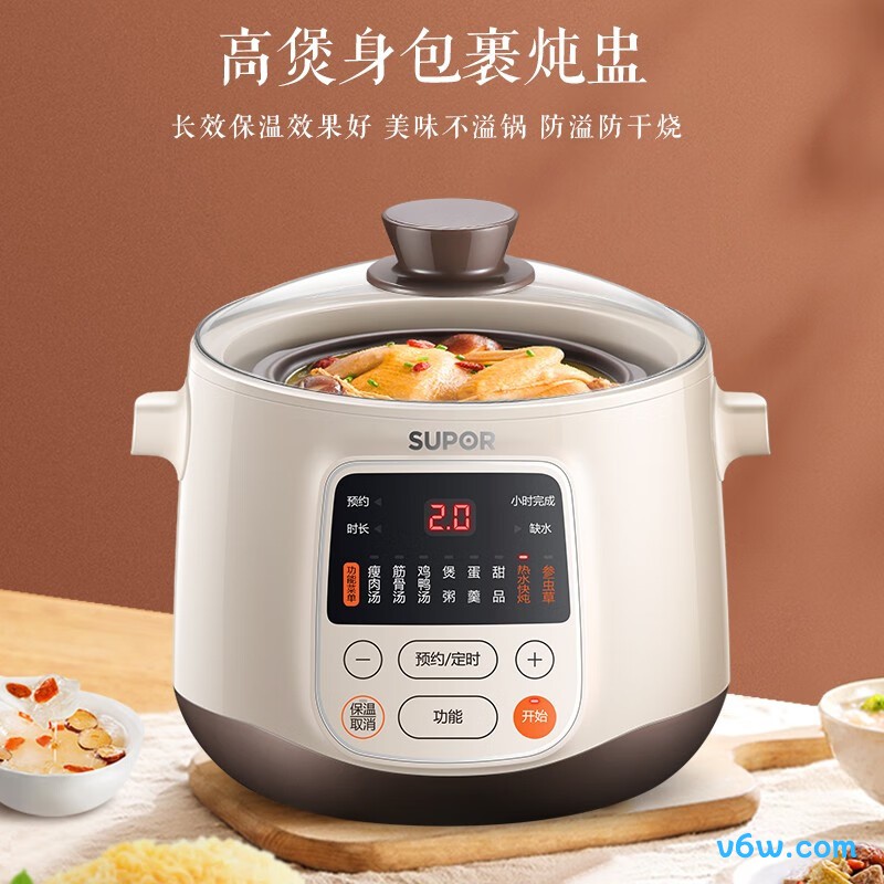 苏泊尔DZ25YC606电炖锅图片