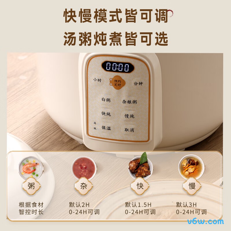 天际DGD50K22GC电炖锅图片