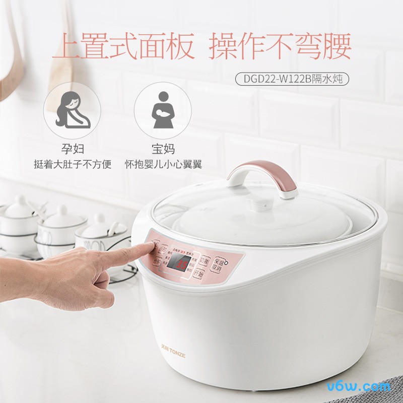 天际DGD22-W122B电炖锅图片