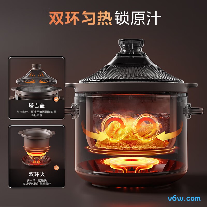 美的DGE45J56电炖锅图片