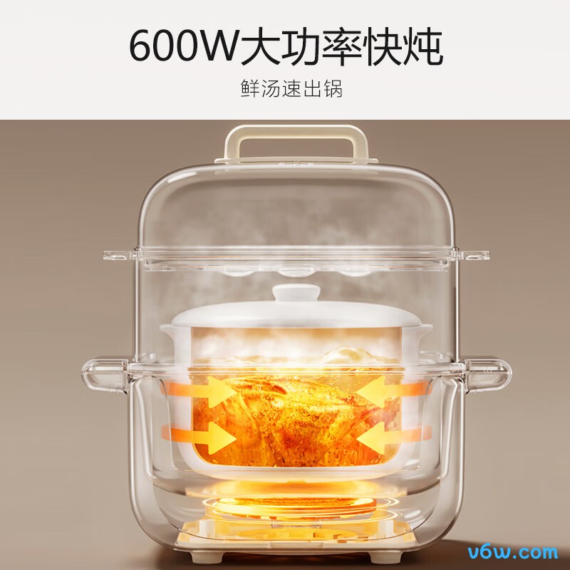 九阳DG25G-GD166电炖锅图片