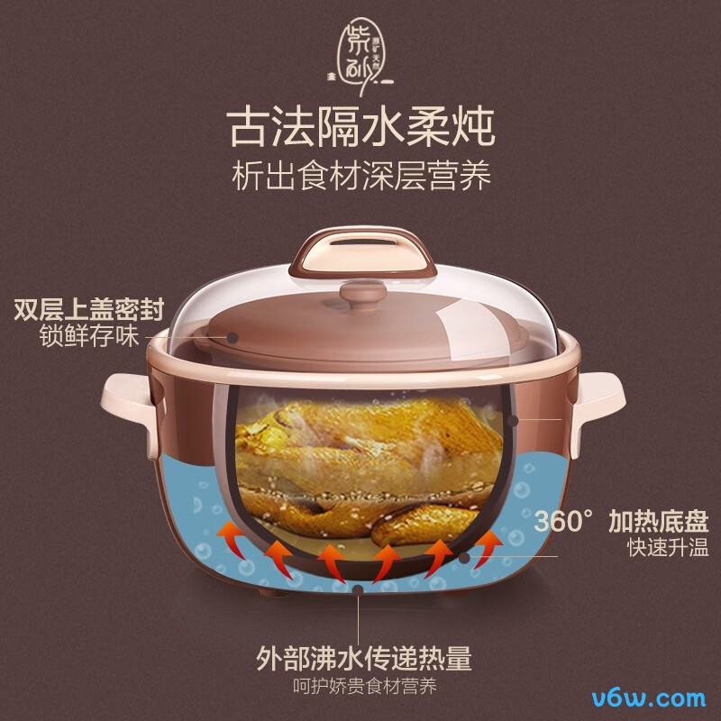 小熊DDZ-C25R6电炖锅图片