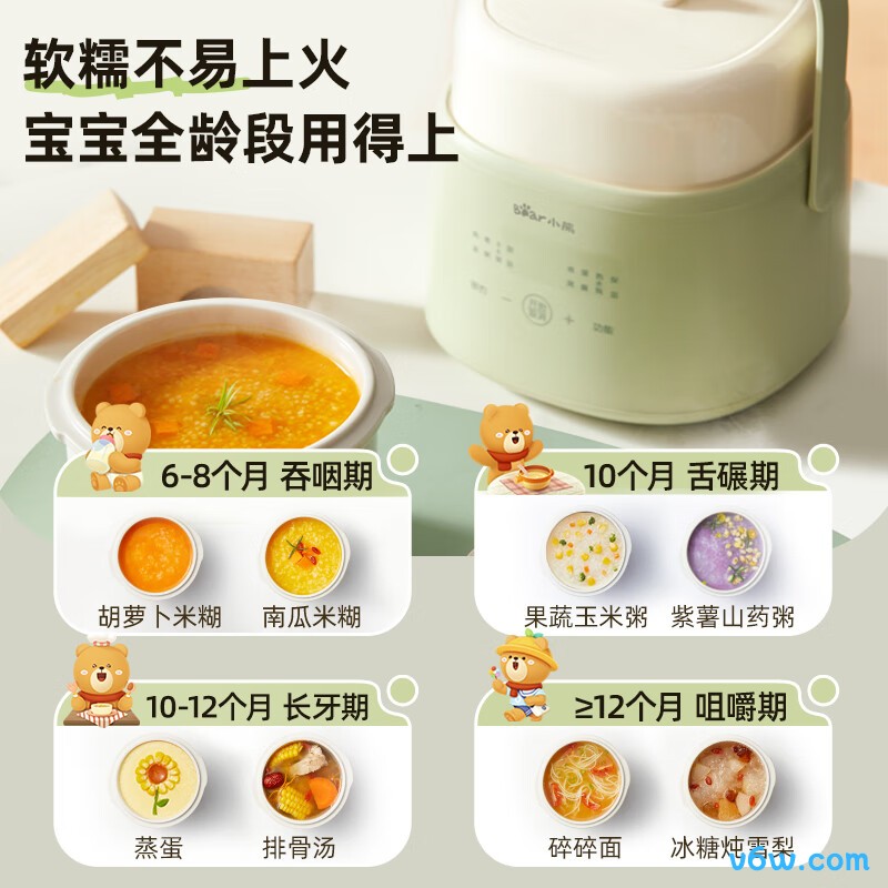 小熊DDZ-J10P1电炖锅图片