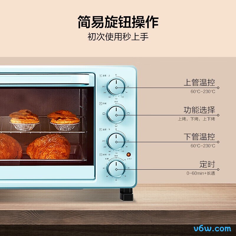 美的PT2531电烤箱图片