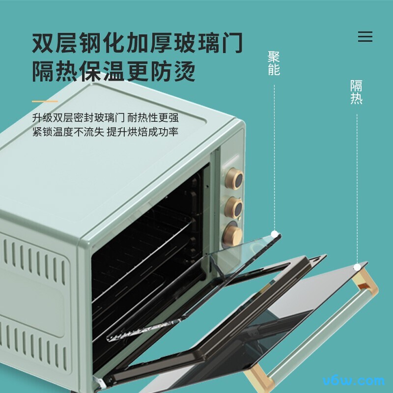 柏翠PE3040GL电烤箱图片