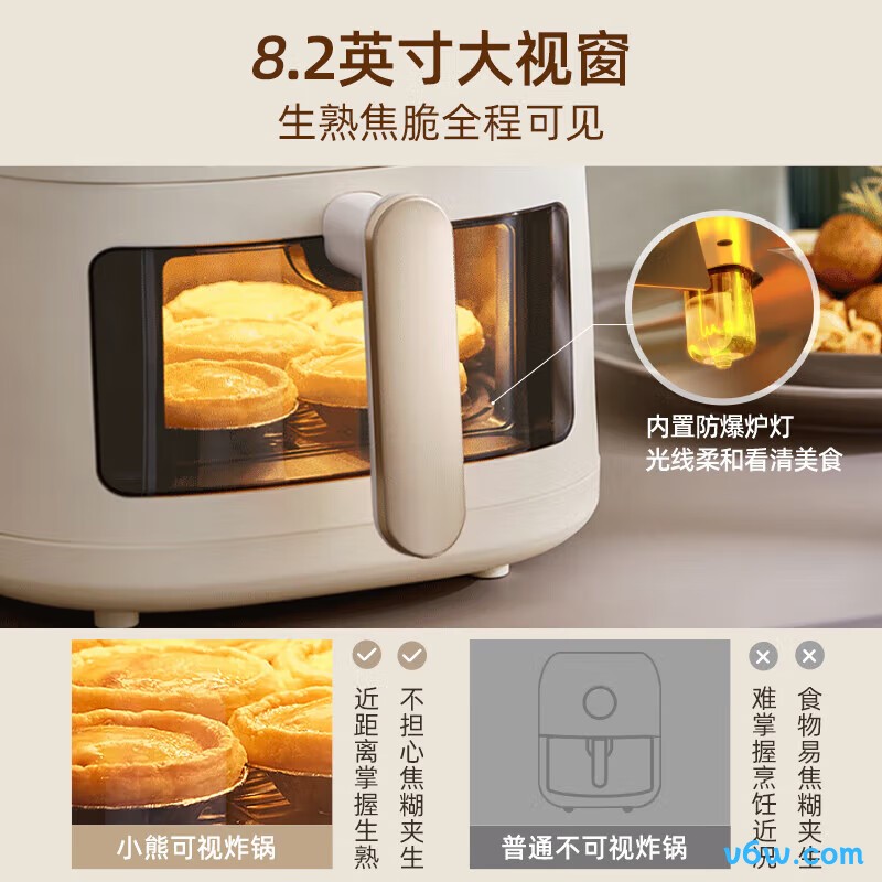 小熊QZG-F20E6空气炸锅图片