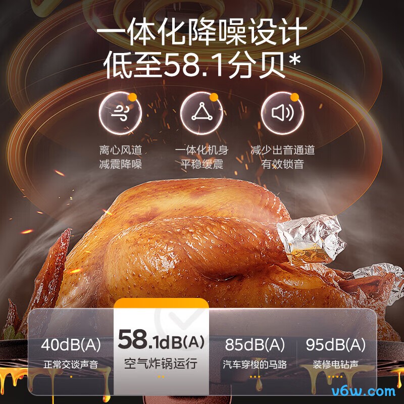 美的MF-KZE5004空气炸锅图片