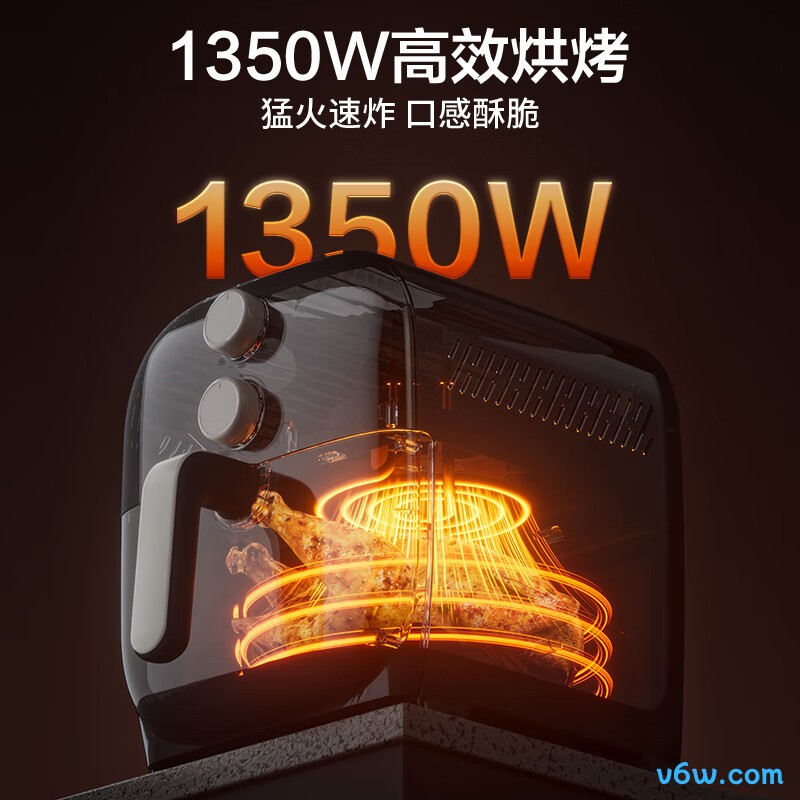 苏泊尔KJ50D806空气炸锅图片