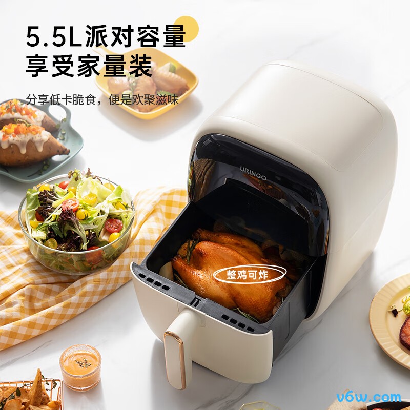 七彩叮当QC-KK01空气炸锅图片