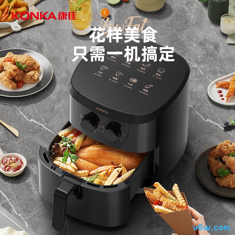 康佳KKZG-5012-W空气炸锅图片