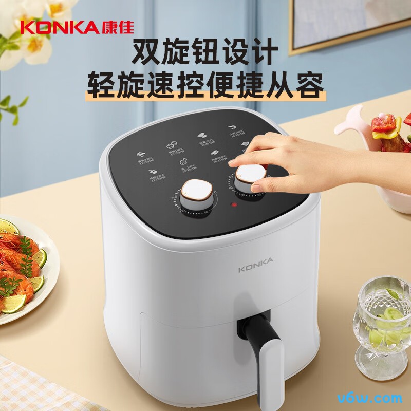 康佳KKZG-4007-W空气炸锅图片