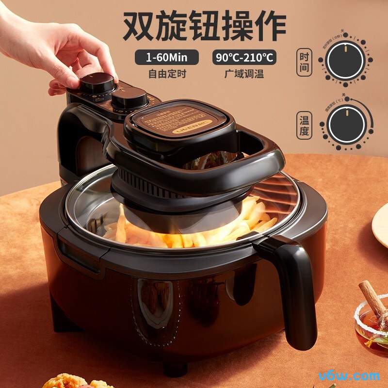 利仁KZ-J5000B空气炸锅图片