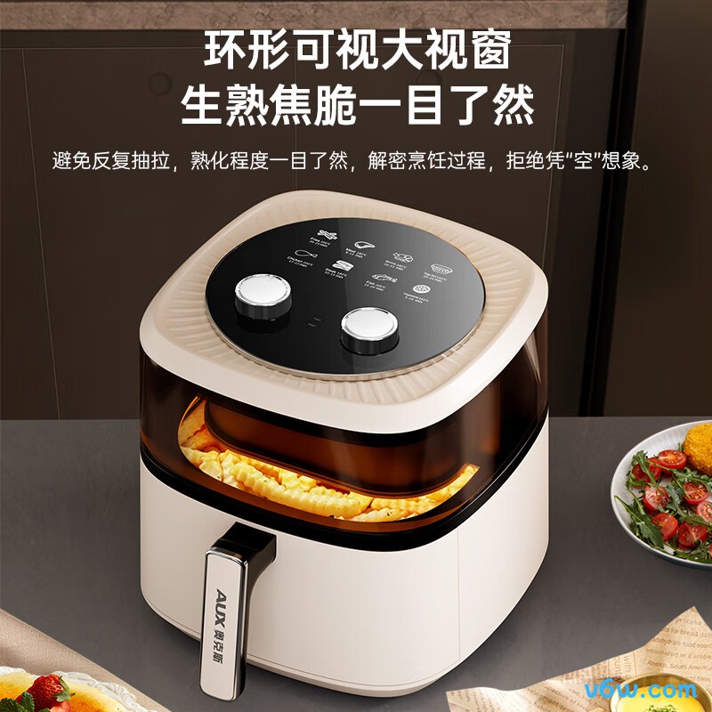 奥克斯AKZ-13A6004M空气炸锅图片
