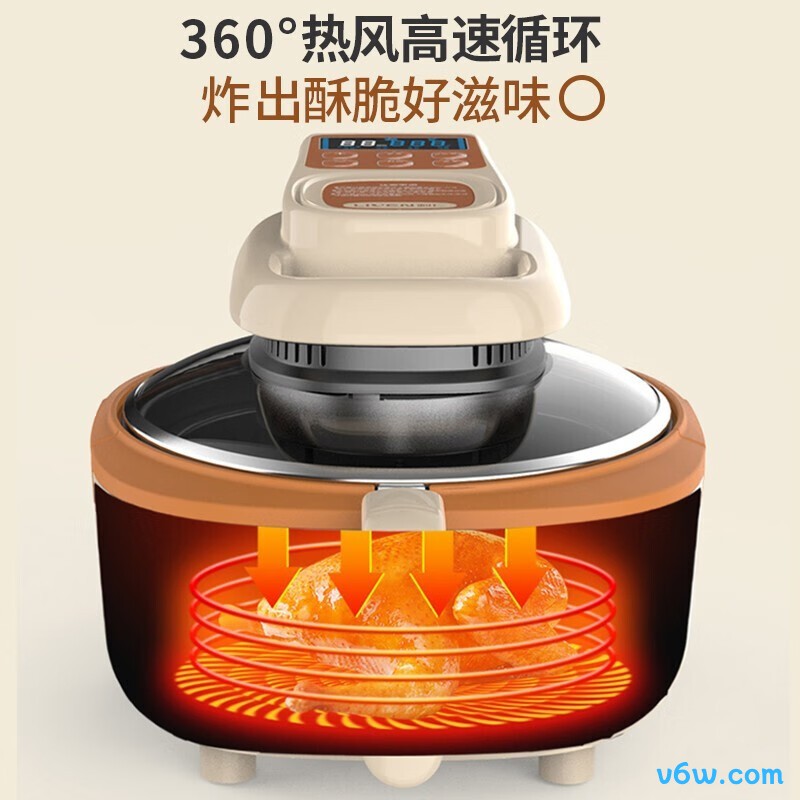 利仁KZ-D5007空气炸锅图片