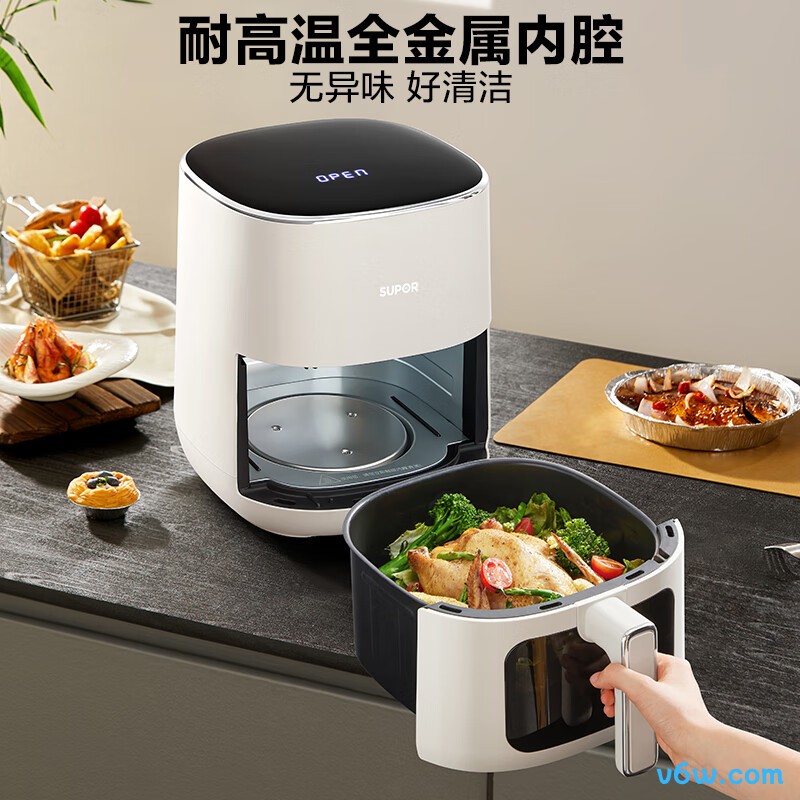 苏泊尔KD50D882空气炸锅图片