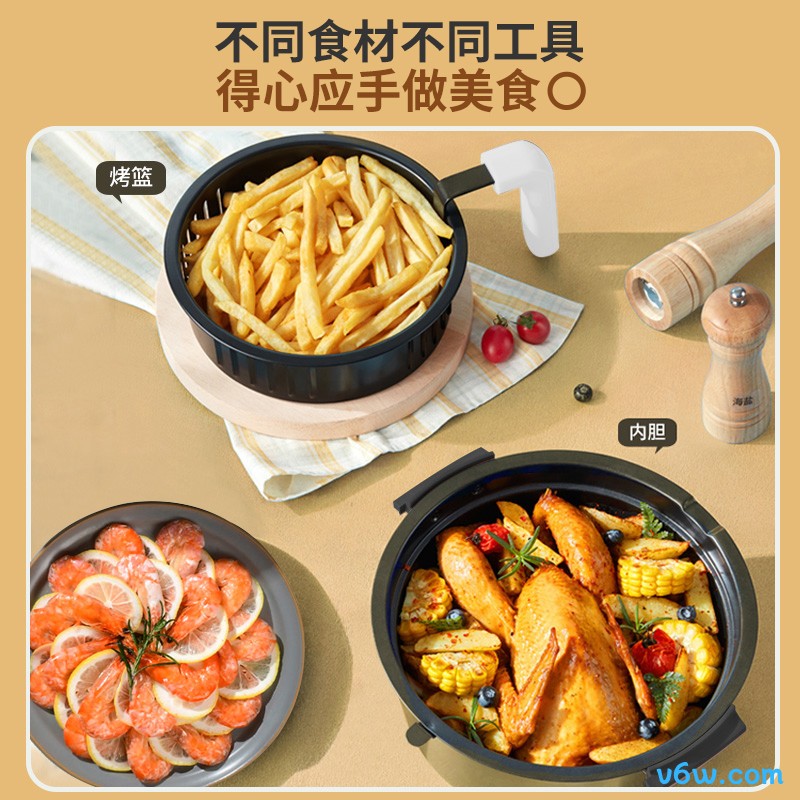 利仁KZ-J5000A空气炸锅图片