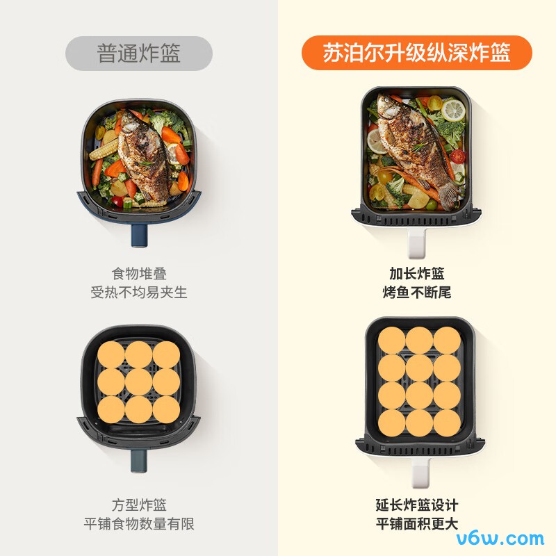 苏泊尔KJ50D806空气炸锅图片