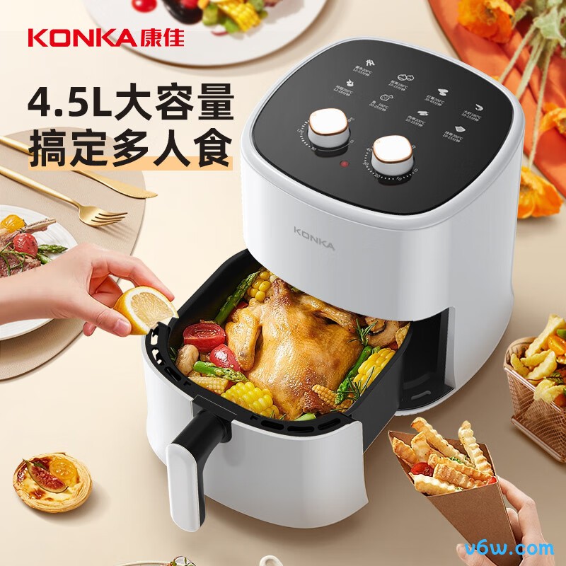 康佳KKZG-4007-W空气炸锅图片