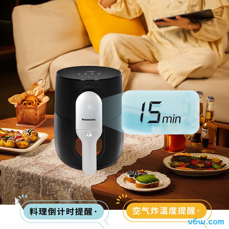 松下NF-HC150-K空气炸锅图片