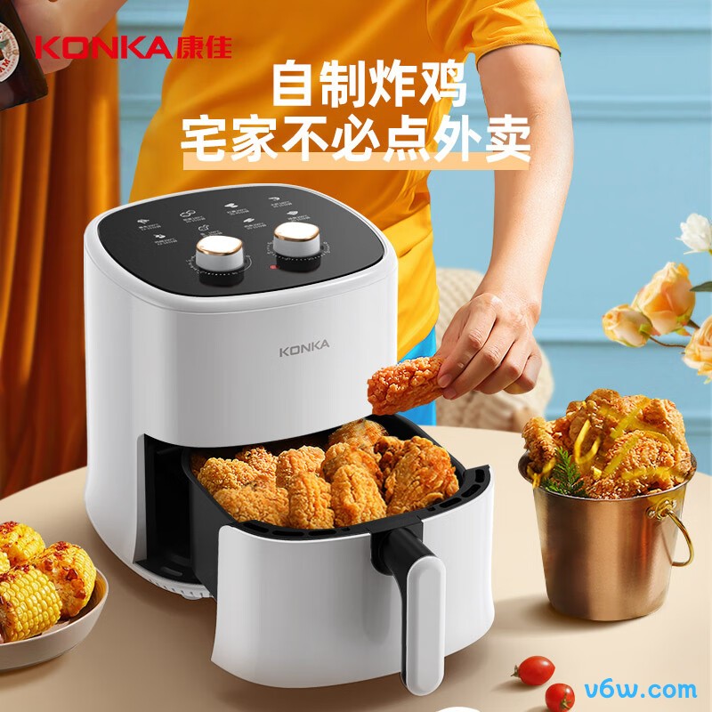 康佳KKZG-4007-W空气炸锅图片