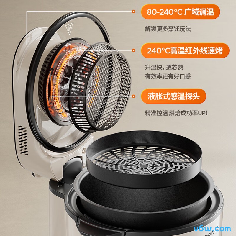 九阳KL55-V0Fast空气炸锅图片