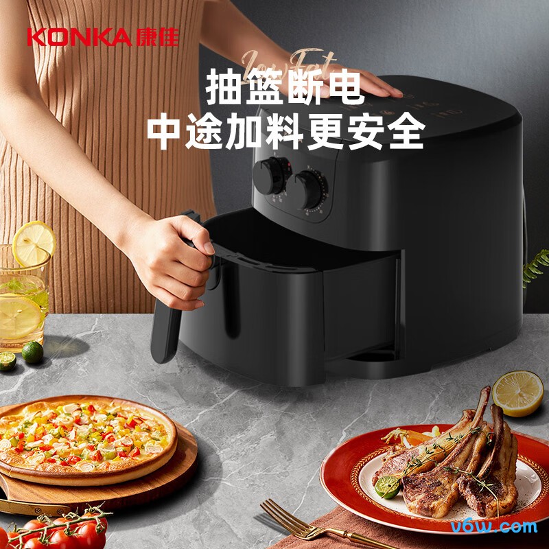康佳KKZG-5012-W空气炸锅图片