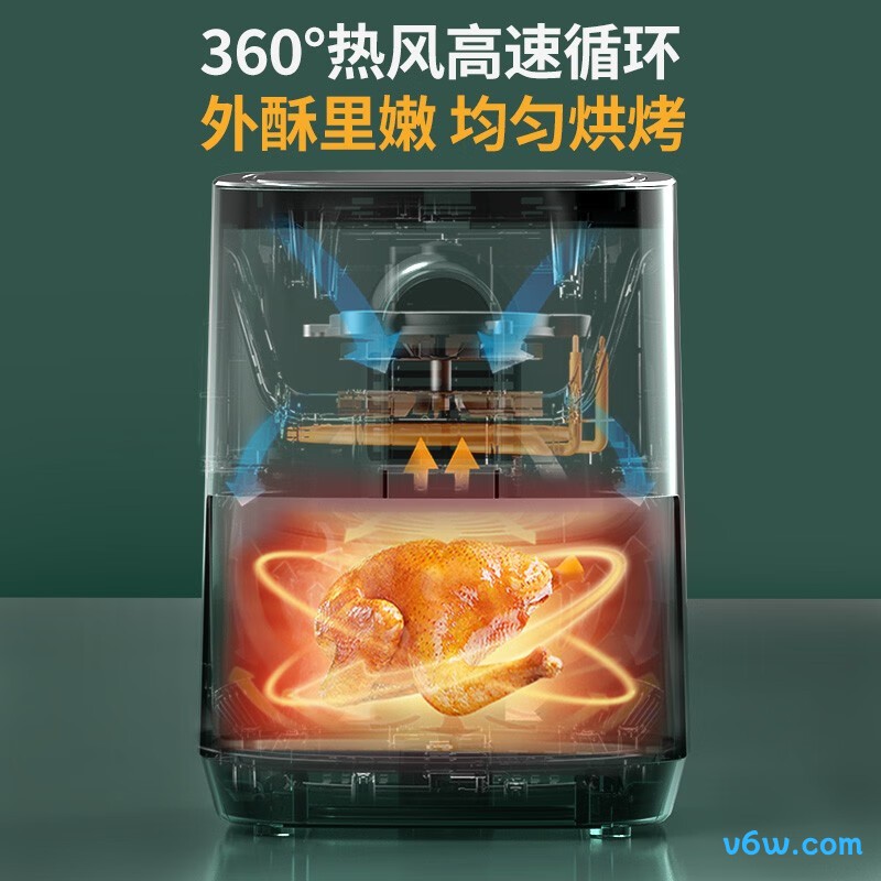 利仁G-6空气炸锅图片