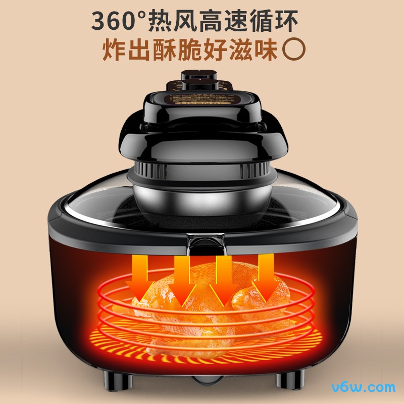 利仁KZ-J5000B空气炸锅图片