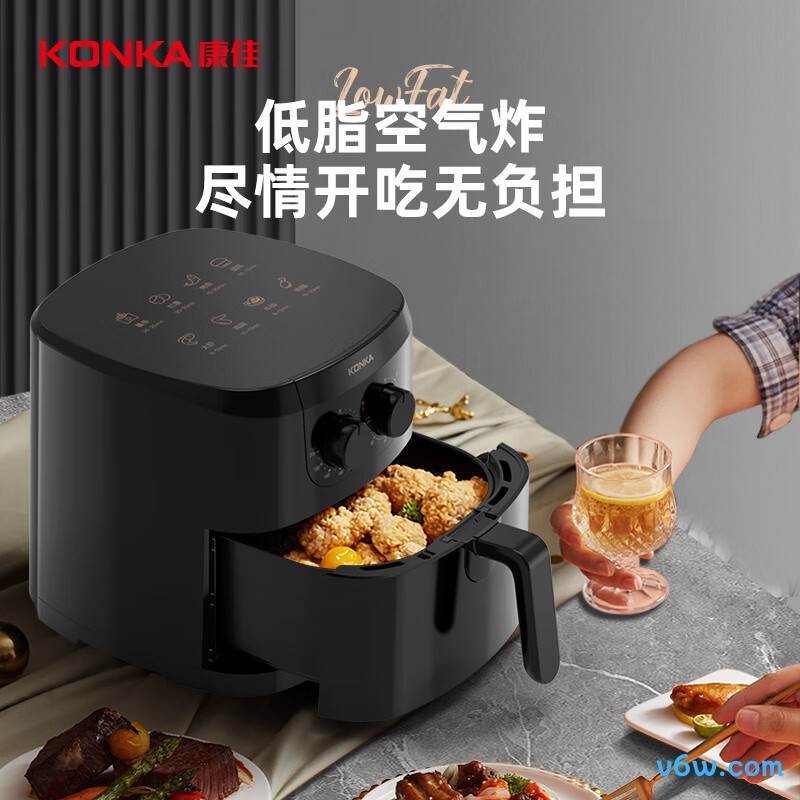 康佳KKZG-5012-W空气炸锅图片