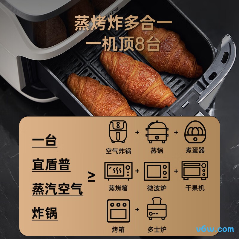 宜盾普EDC-ZG5空气炸锅图片