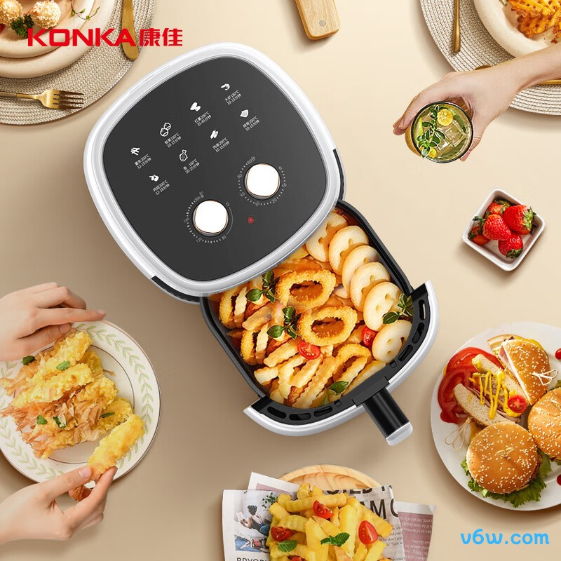 康佳KKZG-4007-W空气炸锅图片