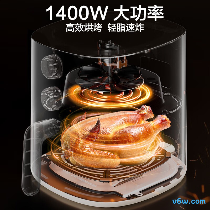 苏泊尔KJ42D801空气炸锅图片