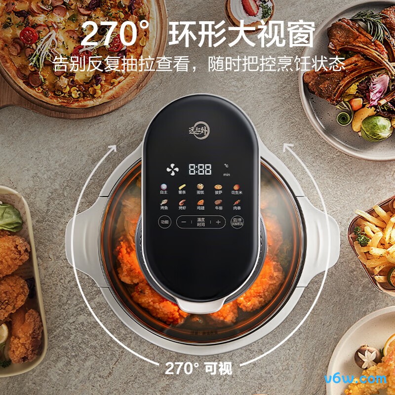 苏泊尔KD50YQ856空气炸锅图片