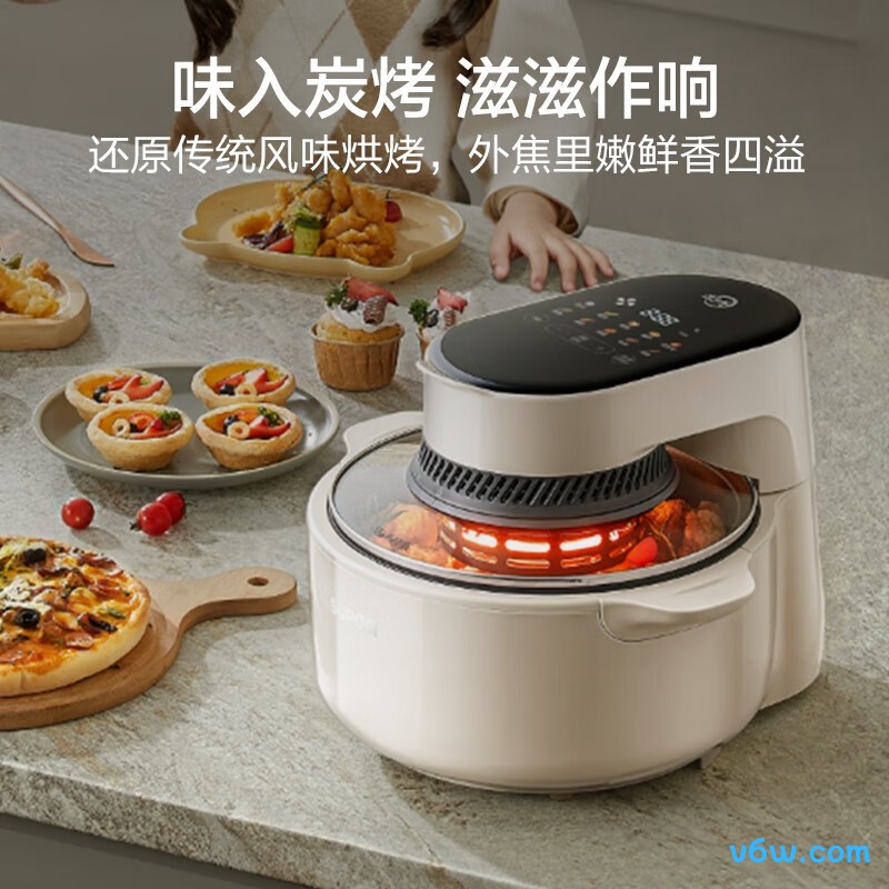 康佳KKZG-5005E-W空气炸锅图片