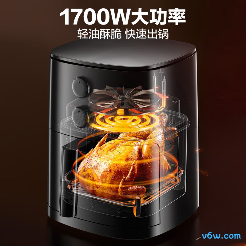 苏泊尔KJ60D808空气炸锅图片