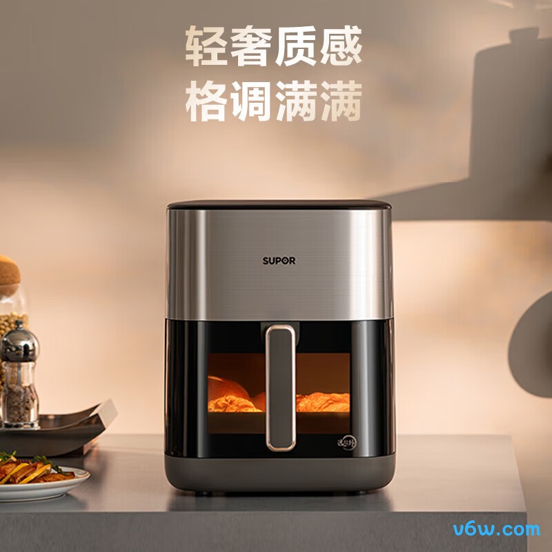 苏泊尔KD60YQ885空气炸锅图片