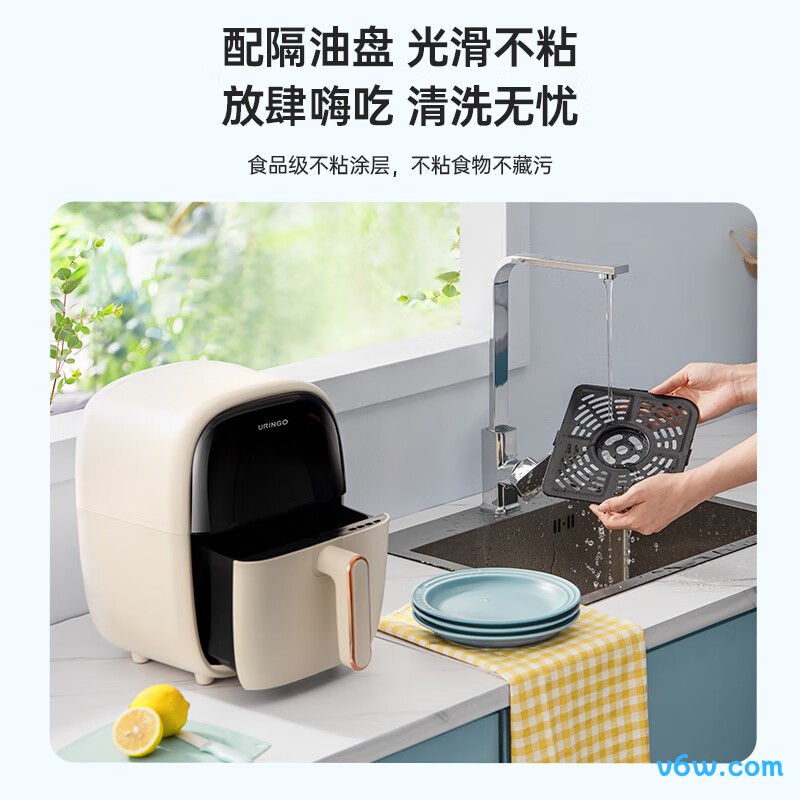 七彩叮当QC-KK01空气炸锅图片