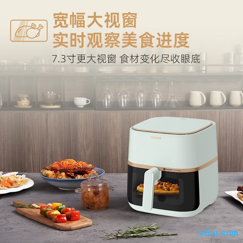 飞利浦HD9455/50空气炸锅图片