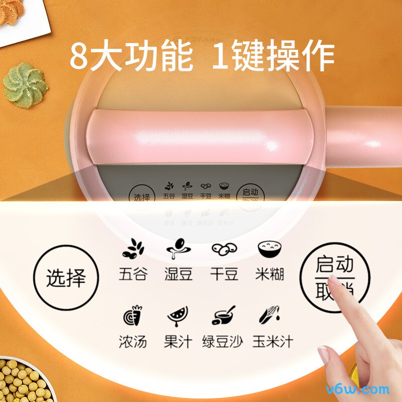 九阳DJ12B-A01SG豆浆机图片