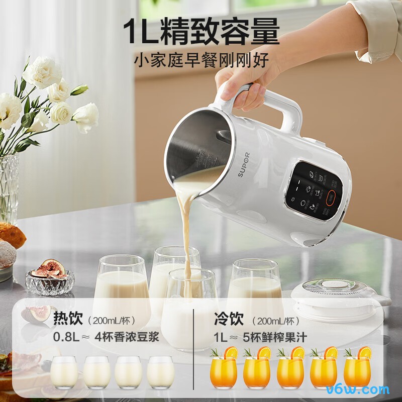 苏泊尔DJ10B-P60E豆浆机图片