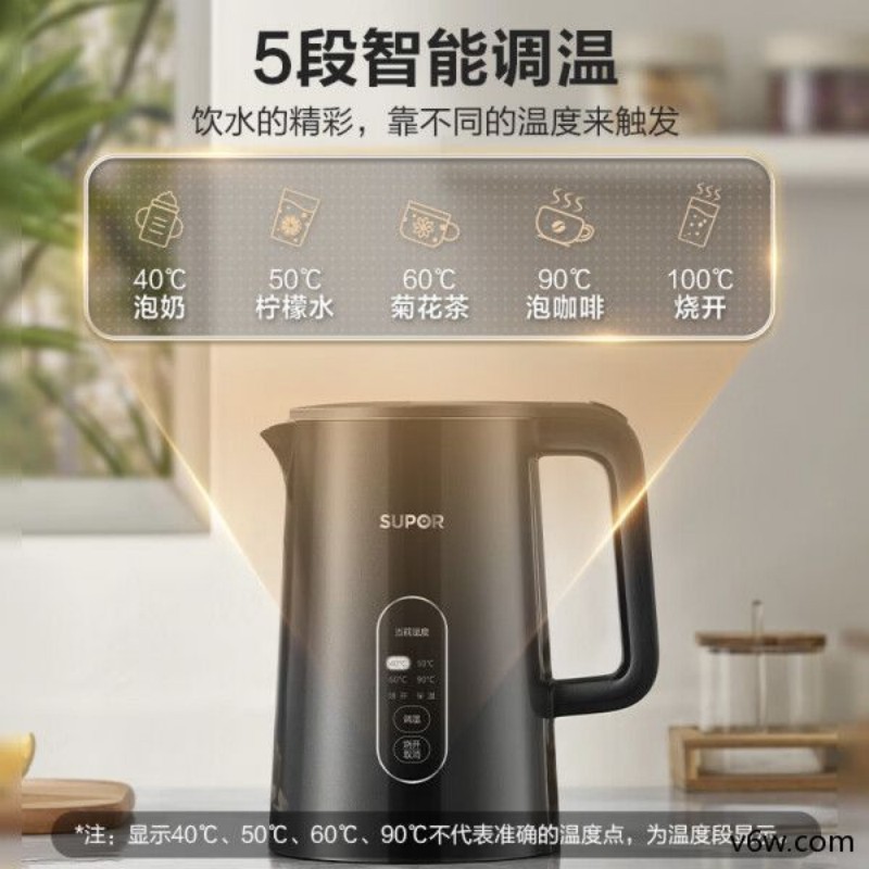 苏泊尔SW-15J72L电热水壶图片