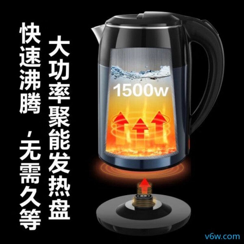 万利达WLD001电热水壶图片