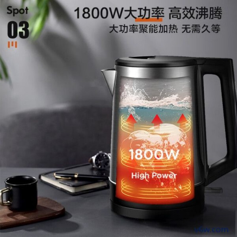 苏泊尔SW-17T03A电热水壶图片