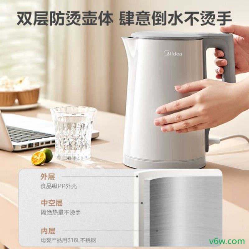 美的MK-SH15Colour102电热水壶图片