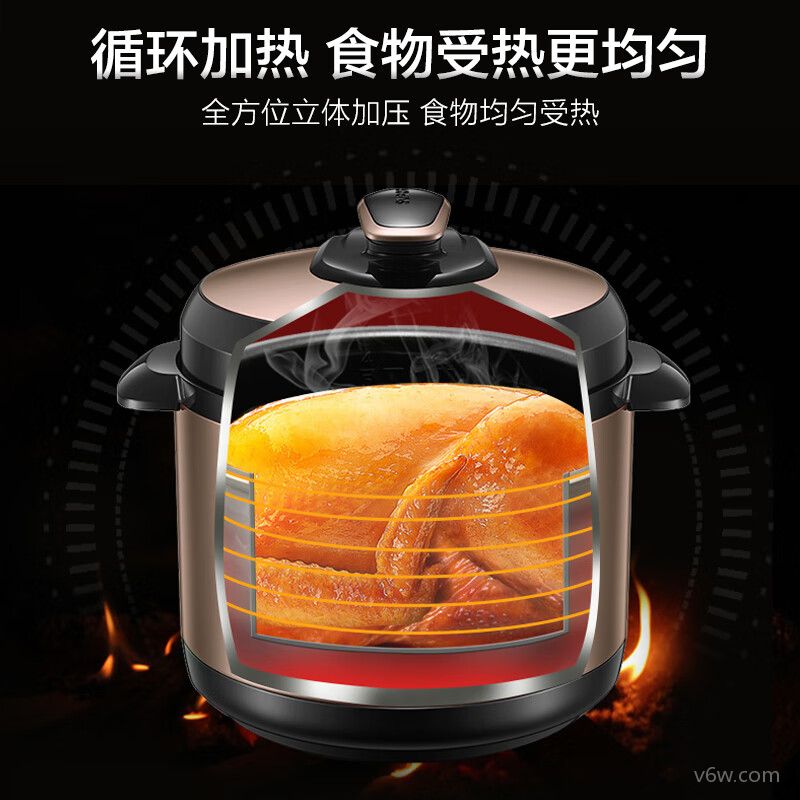 苏泊尔SY-40YA9010C电压力锅图片