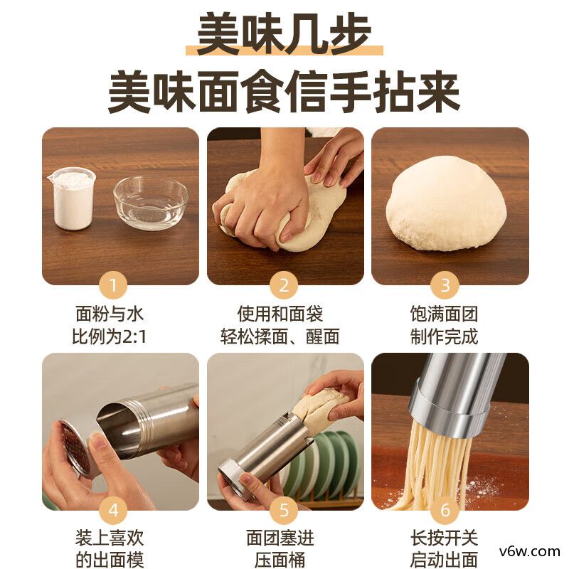 志高PM8001面条机图片