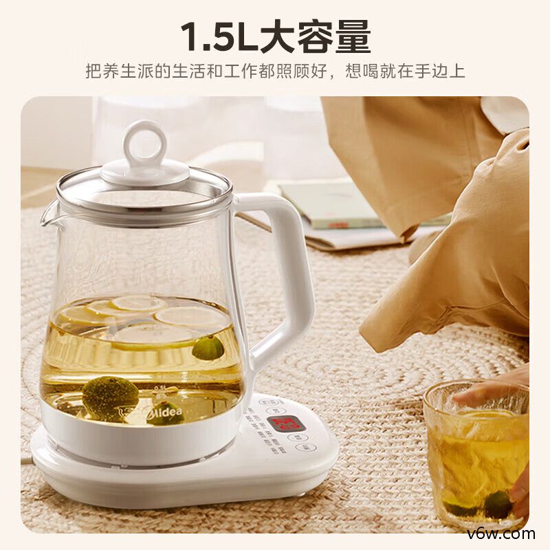 美的养生壶12Q养生壶图片