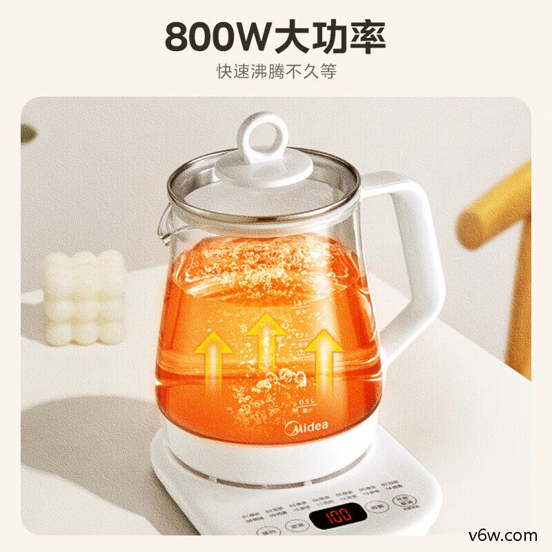 美的养生壶12Q养生壶图片