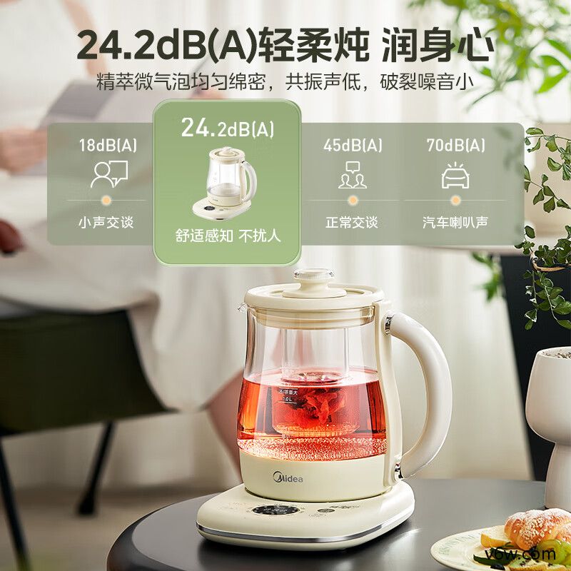 美的MK-YS15P01-Ti养生壶图片