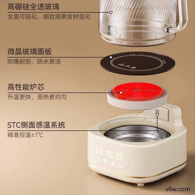 World KitchenWK-HCH1201-KDN/KZ养生壶图片